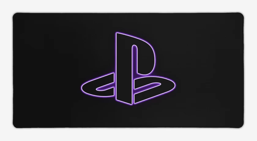 Mouse pad Gamer Negro de Ps one