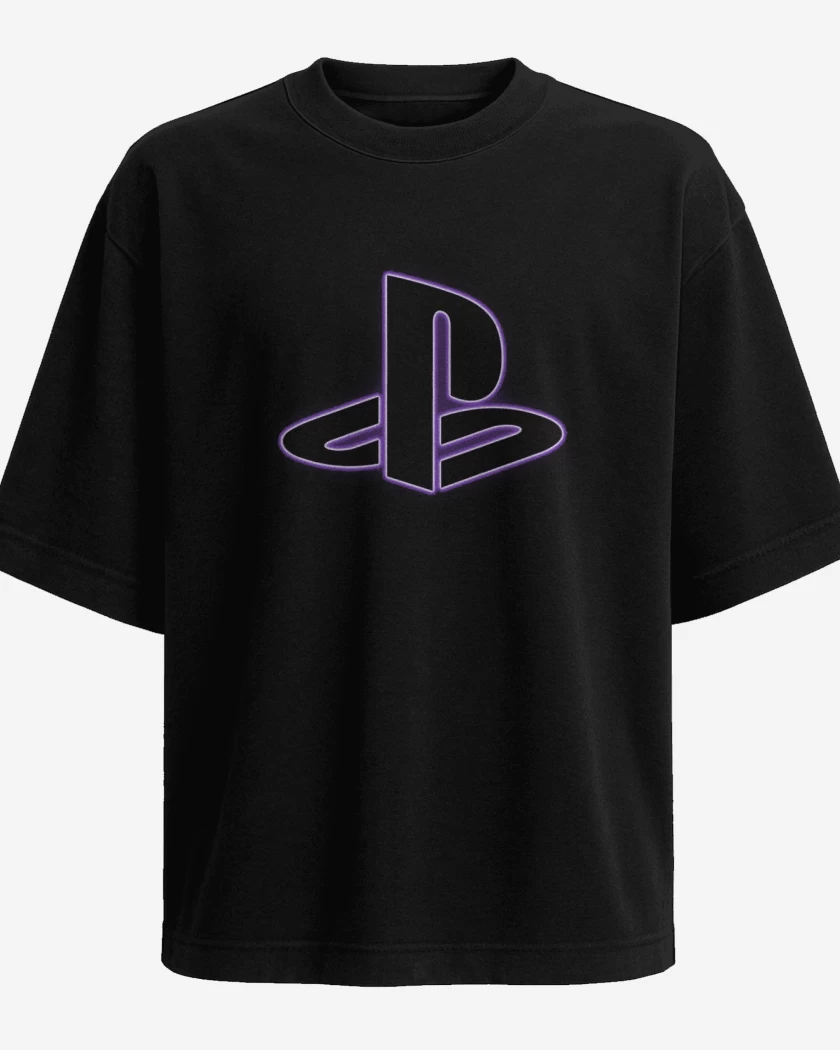 Polera Oversize Negro de Ps one