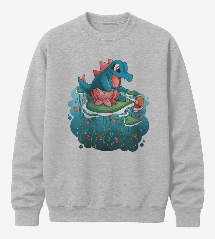 Poleron polo Totodile