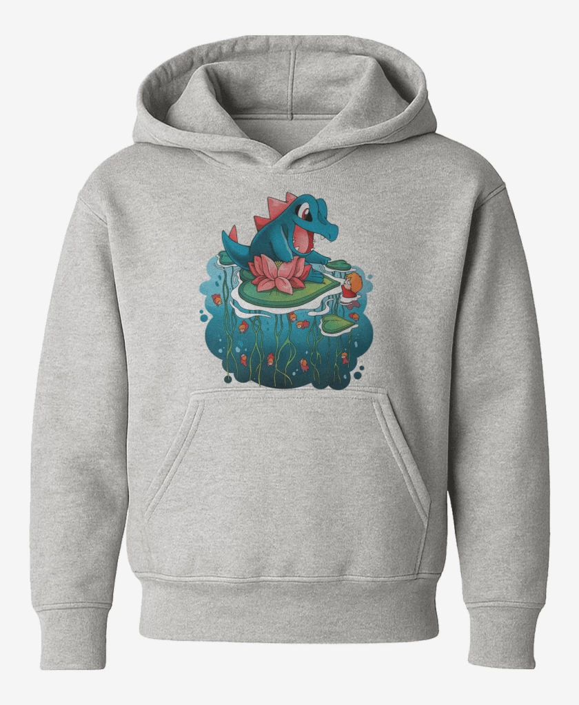 Poleron de niño Gris Melange de Totodile