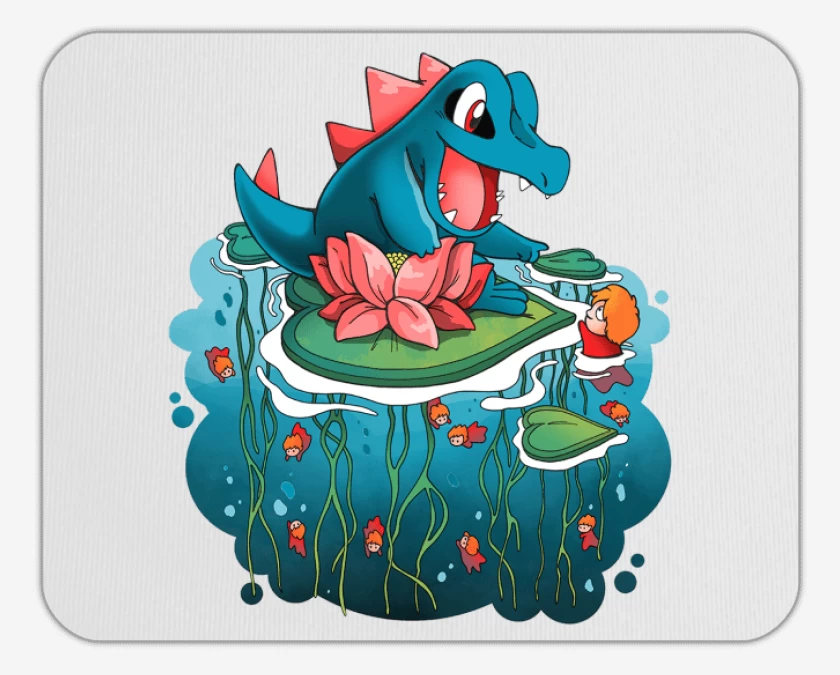 Mousepad Totodile