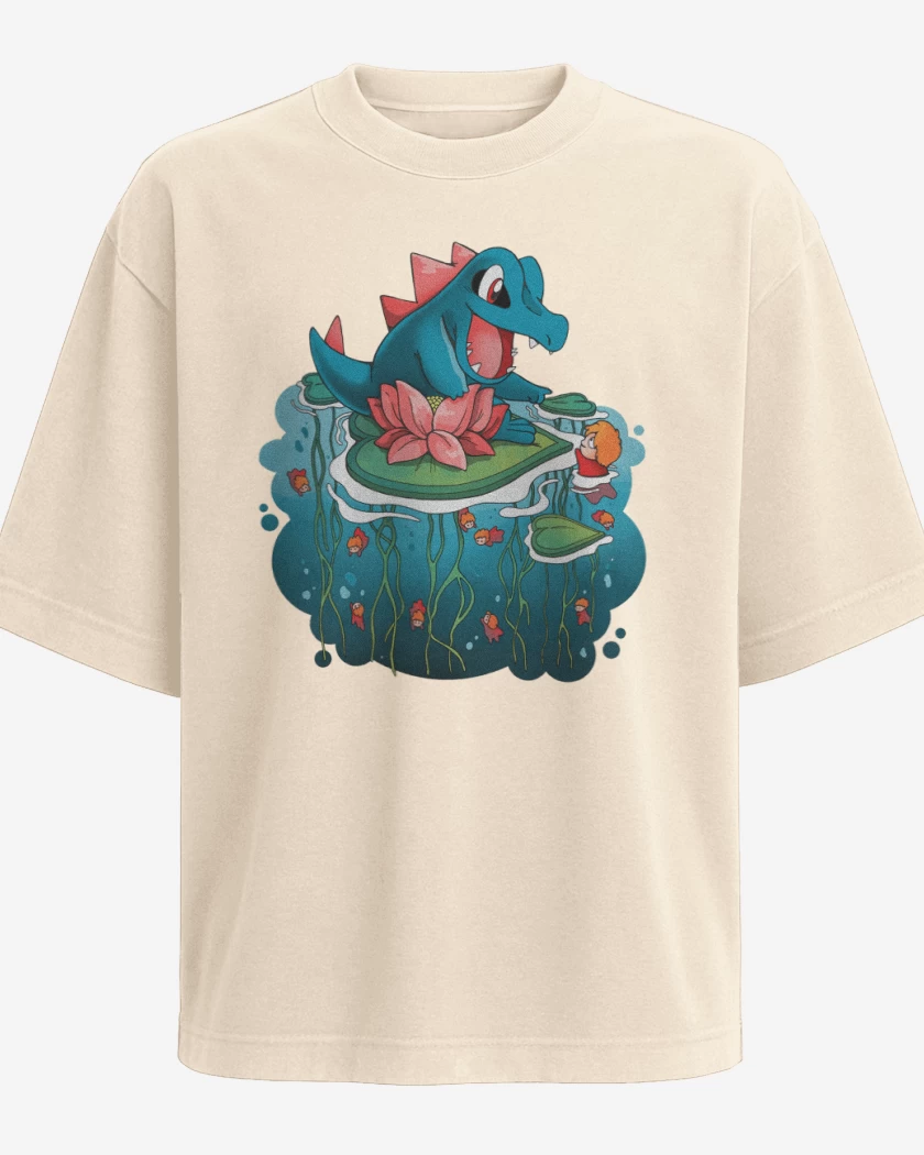 Polera Oversize Beige de Totodile