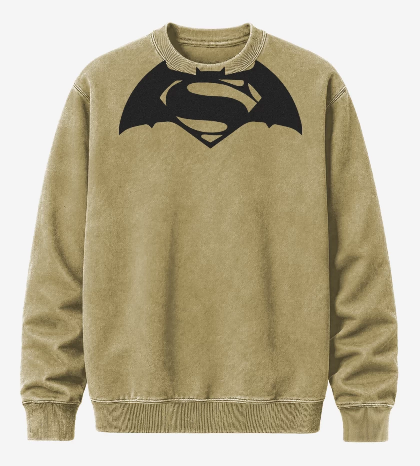 Poleron Polo Acid Wash Beige de BVS - Logo