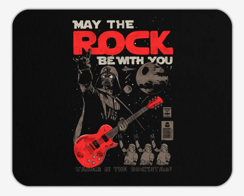 Mousepad Vader rockstar