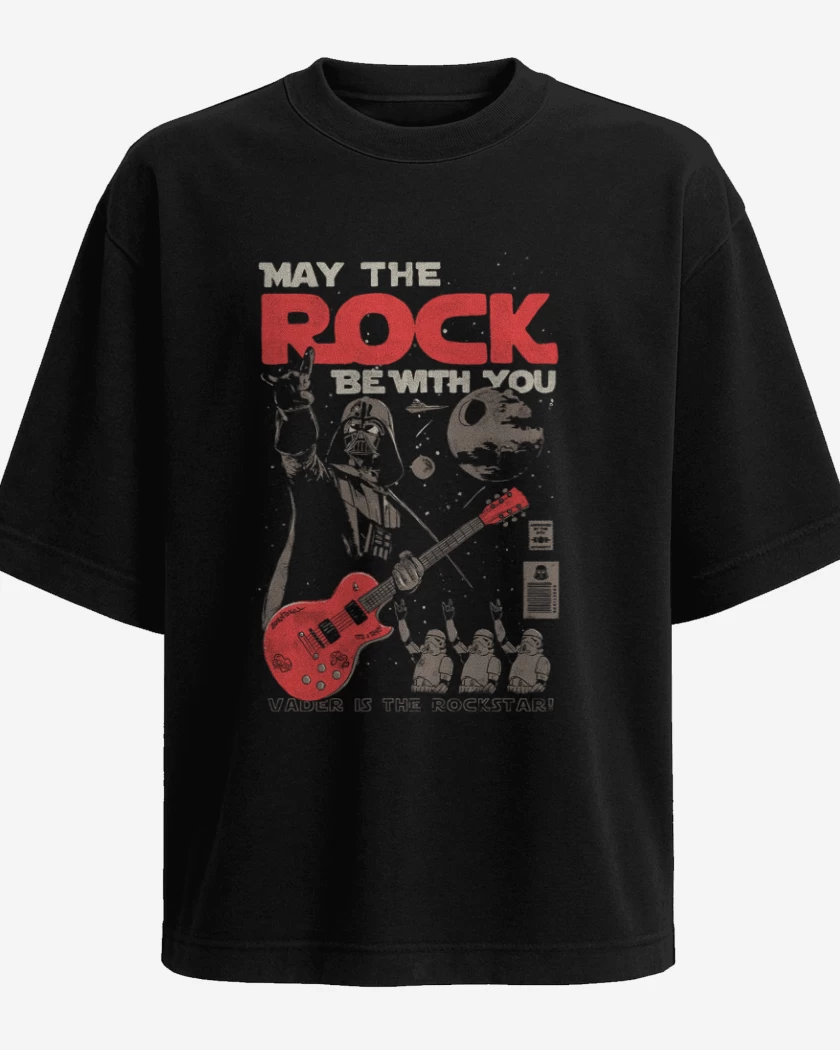 Polera Oversize Vader rockstar