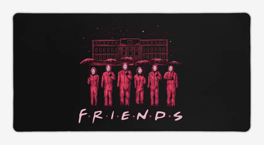Mouse pad Gamer La casa de papel