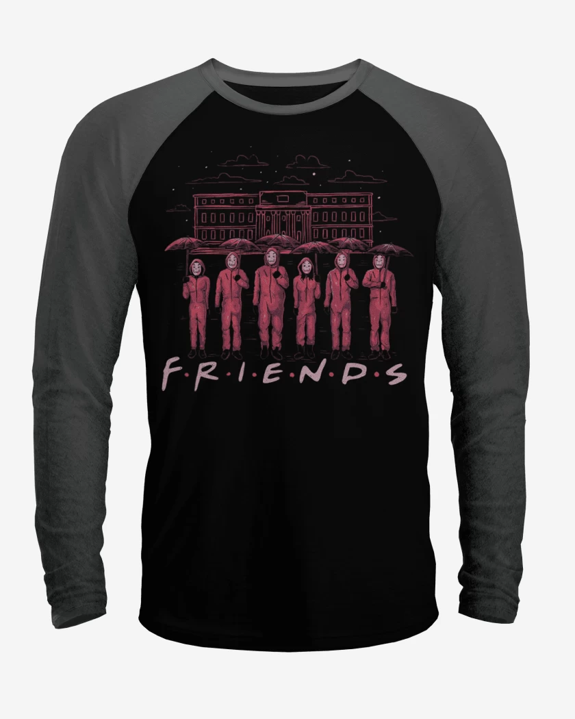Polera Raglan La casa de papel