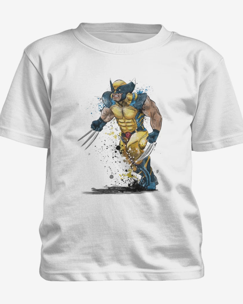 Polera de niño Blanco de Logan colors