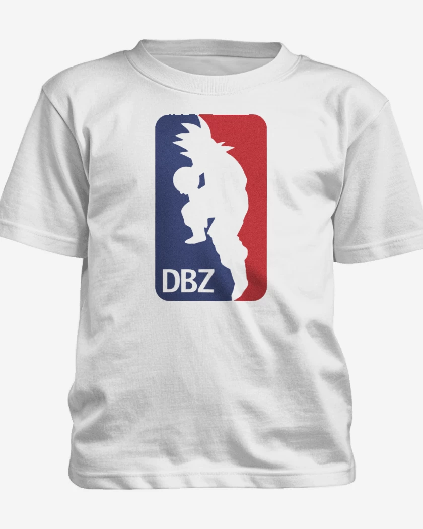 Polera de niño Blanco de Dbz
