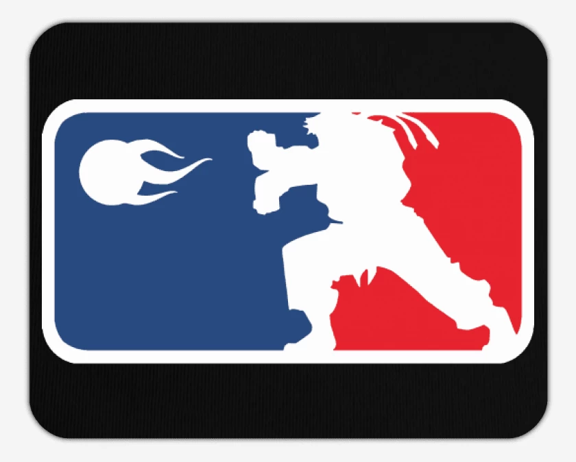 Mousepad Negro de Ryu