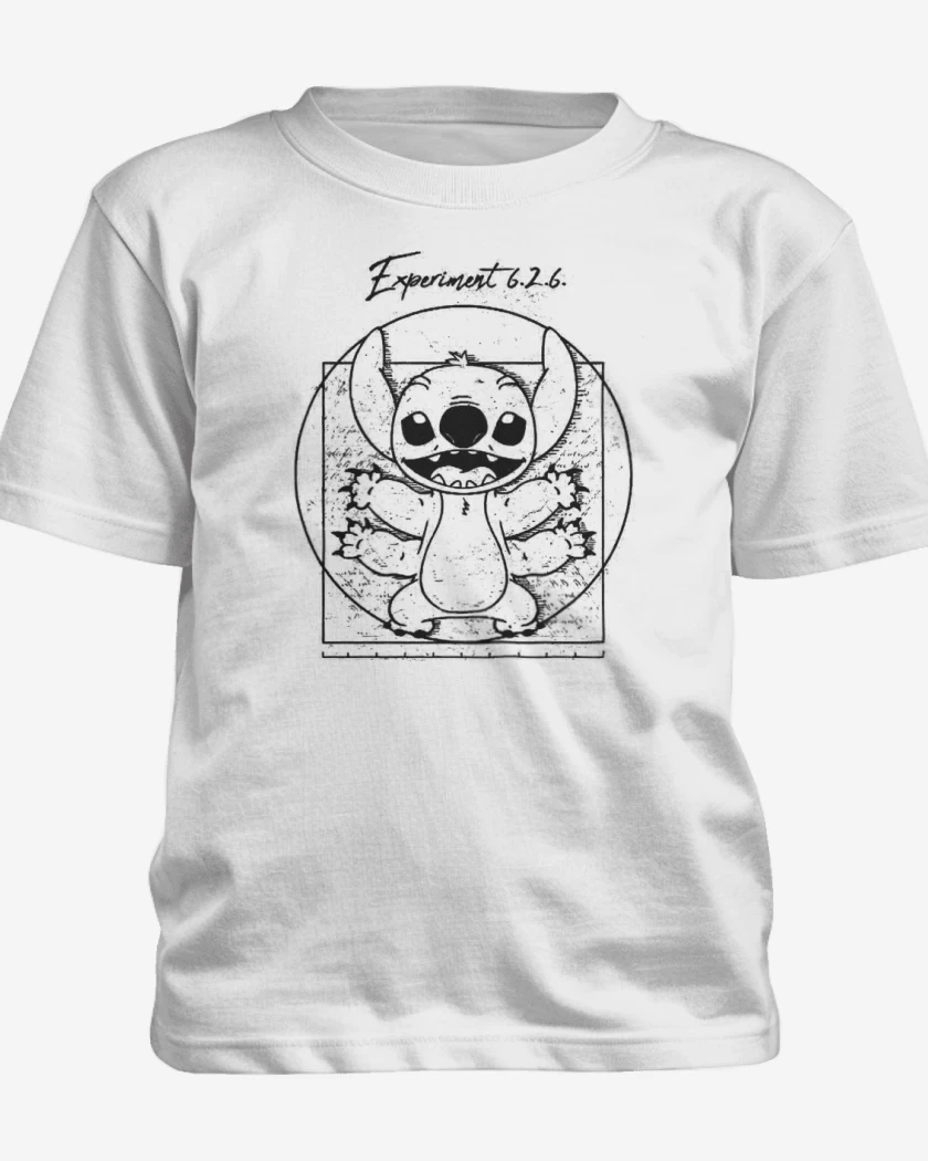 Polera de niño Blanco de Experimento 626