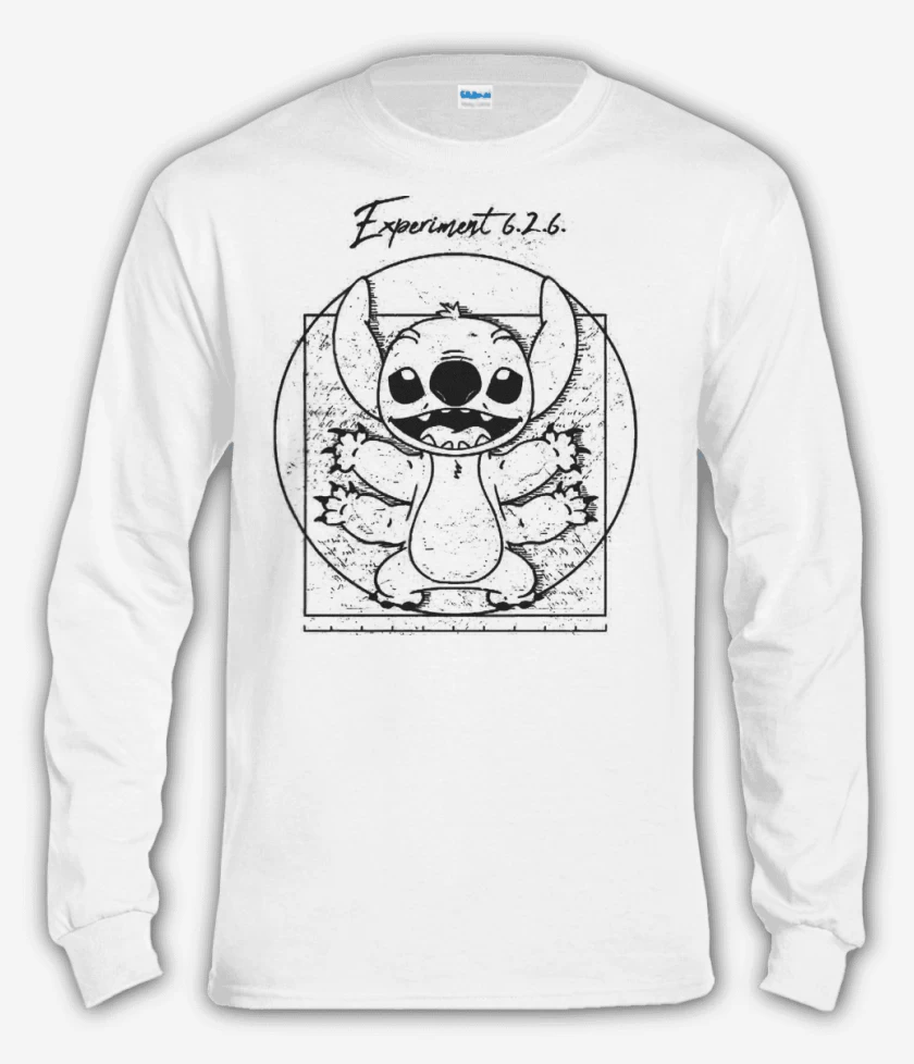 Polera manga larga Blanco de Experimento 626