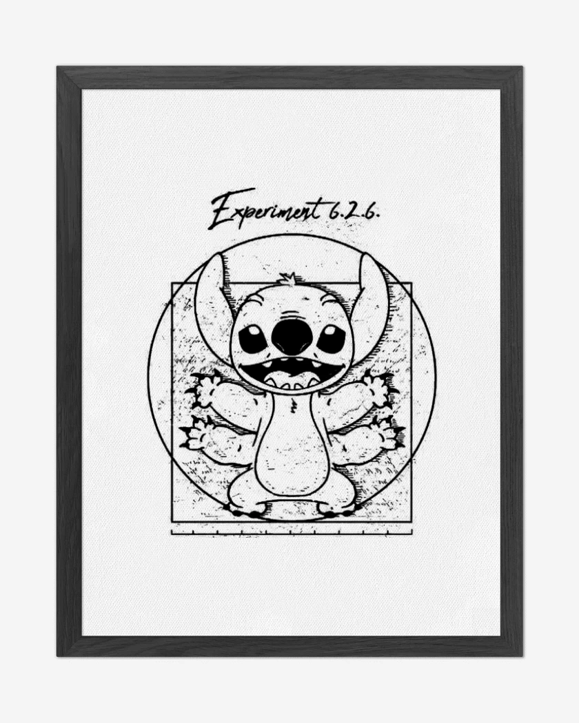 Cuadro decorativo Blanco de Experimento 626