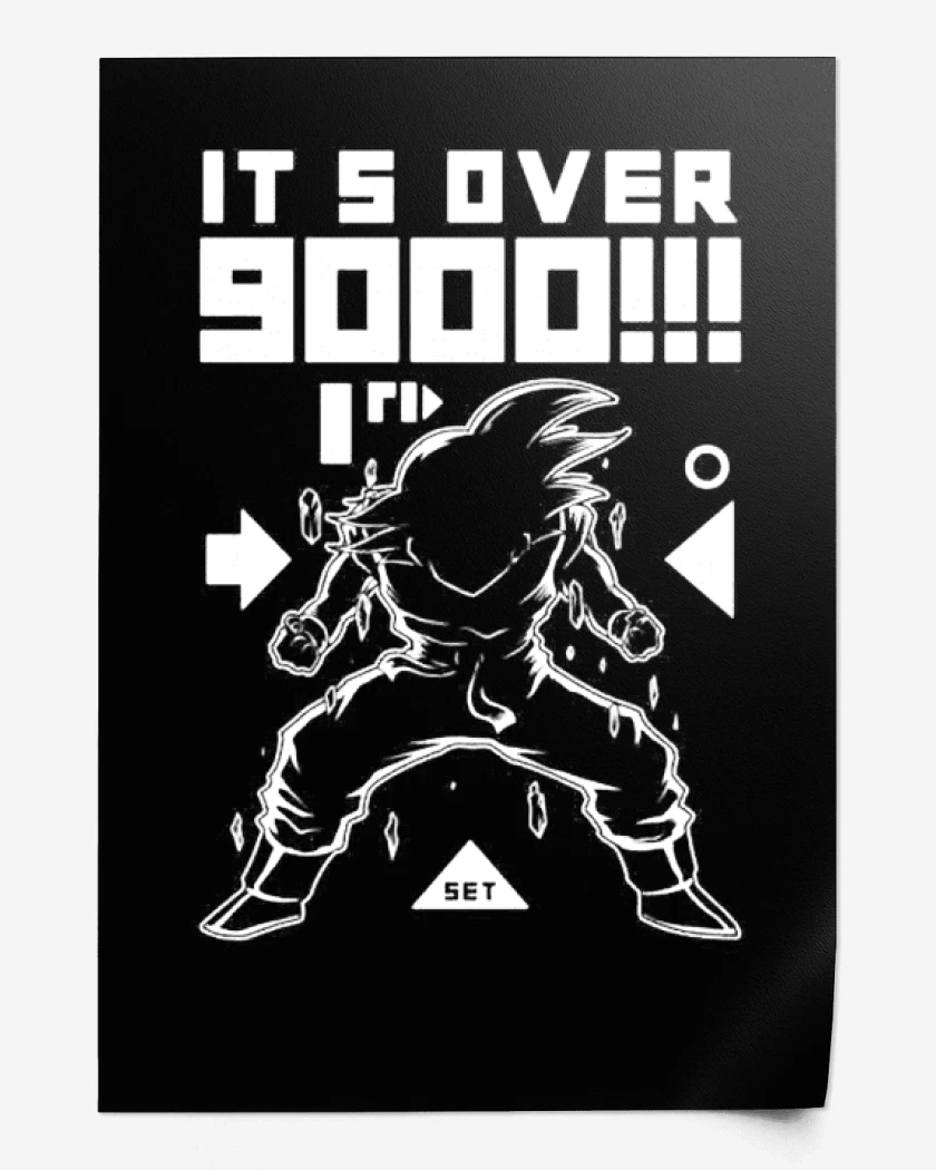 Print Over 9000