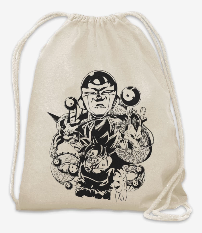 Mochila Blanco de Saga de freezer 