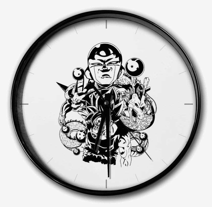 Reloj Blanco de Saga de freezer 