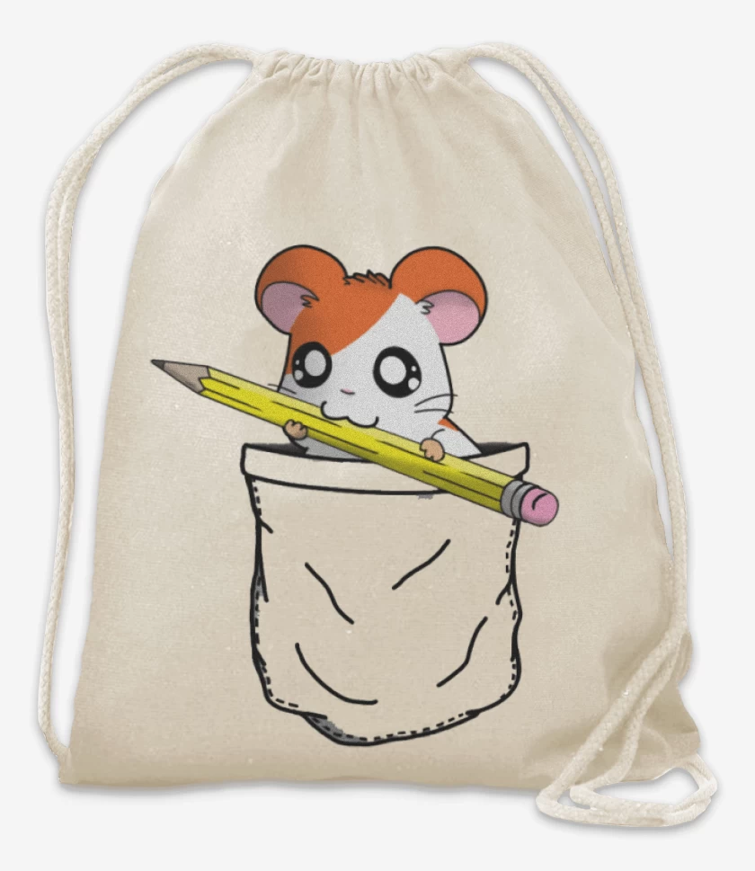 Mochila Blanco de Hantaro de bolsillo