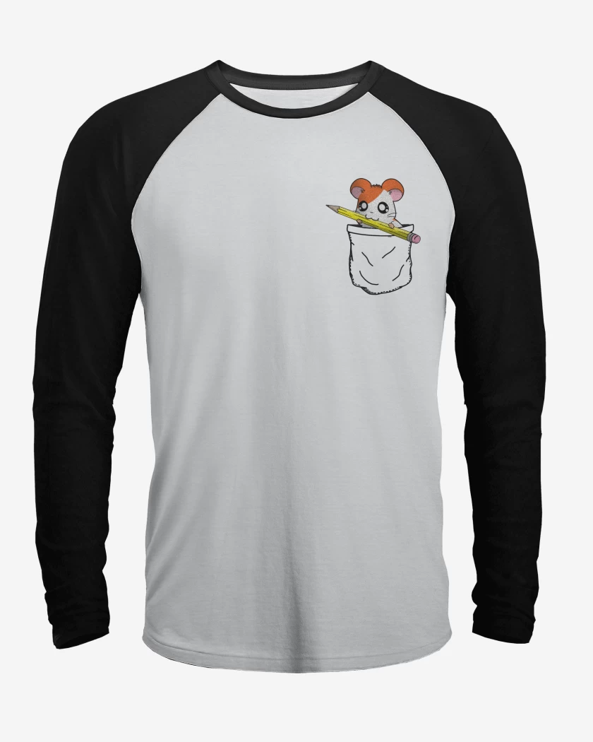 Polera Raglan Hantaro de bolsillo