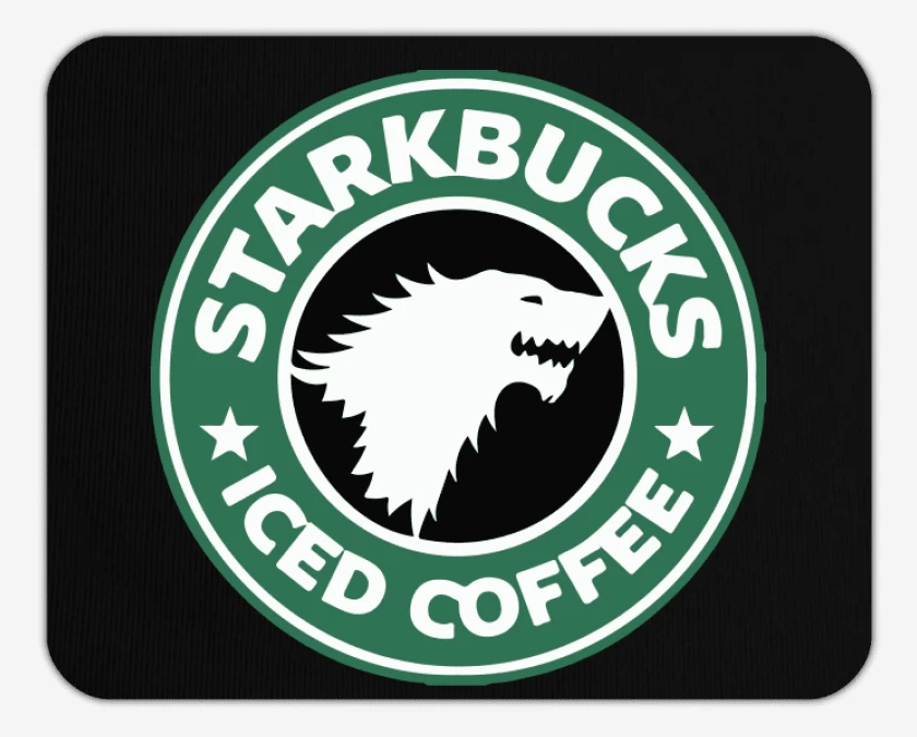 Mousepad starkbucks ice coffee