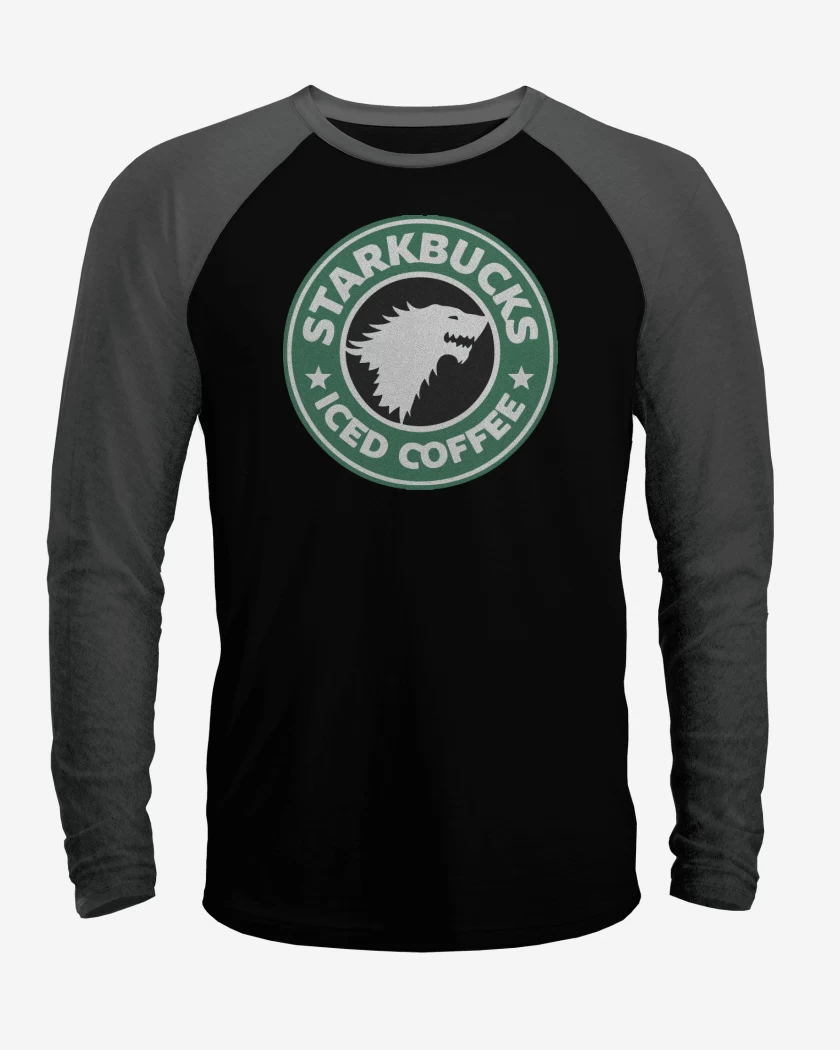 Polera Raglan starkbucks ice coffee