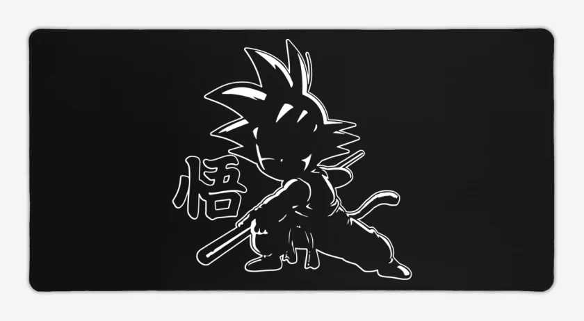 Mouse pad Gamer Negro de El Goku Shiggoh