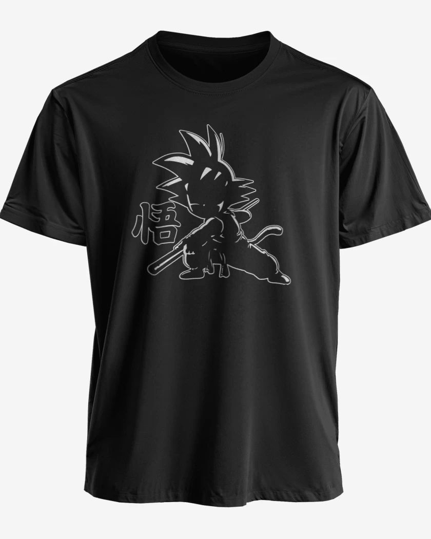 Polera premium Negro de El Goku Shiggoh