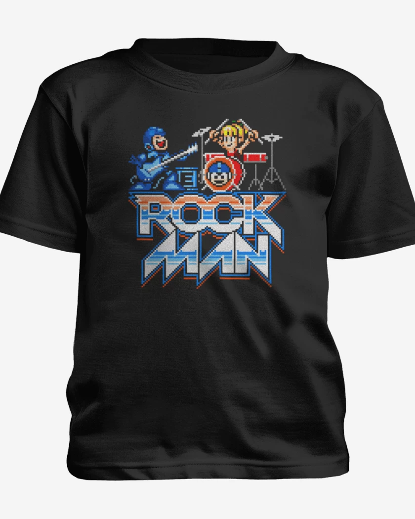 Polera de niño Negro de rock man!