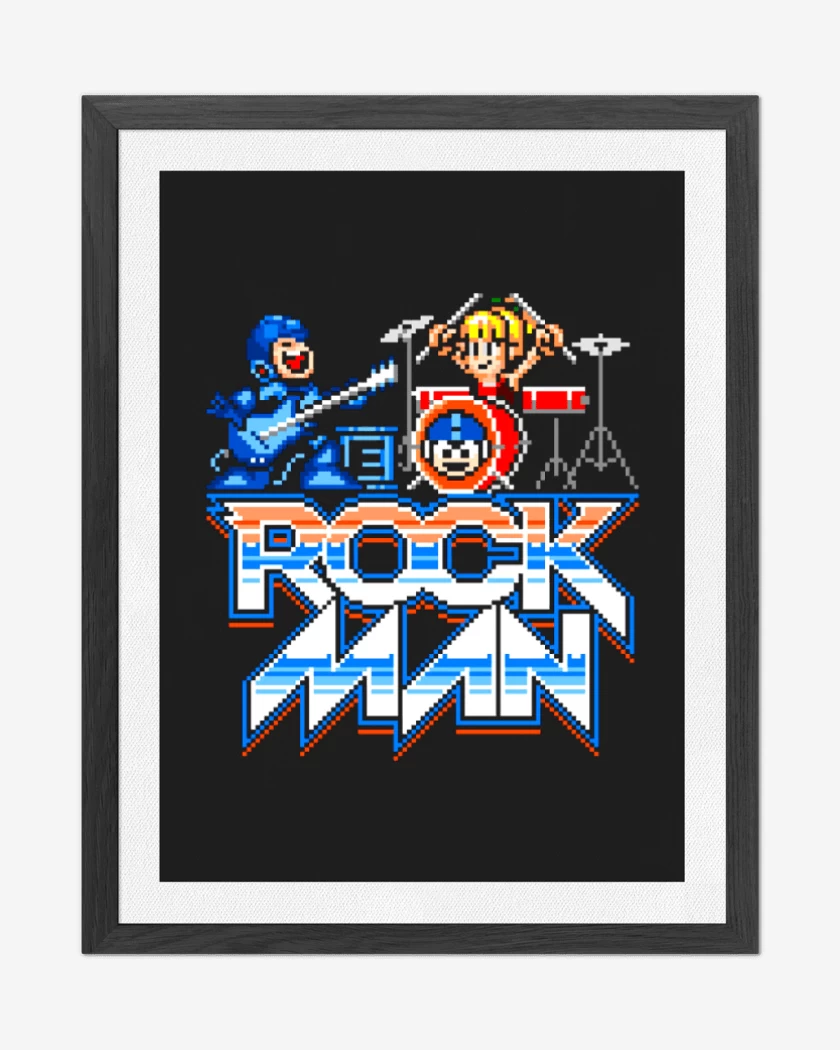 Cuadro decorativo Negro de rock man!