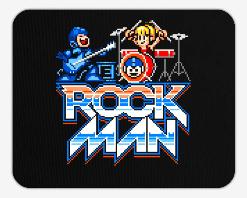 Mousepad rock man!