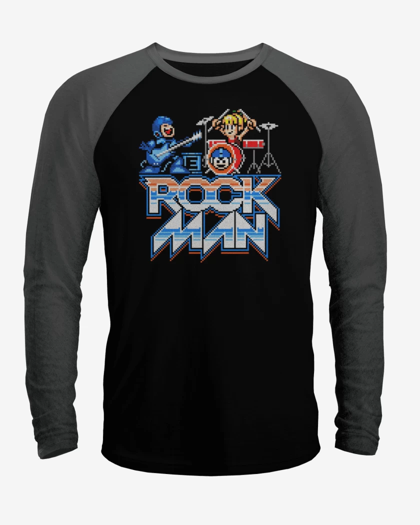 Polera Raglan rock man!