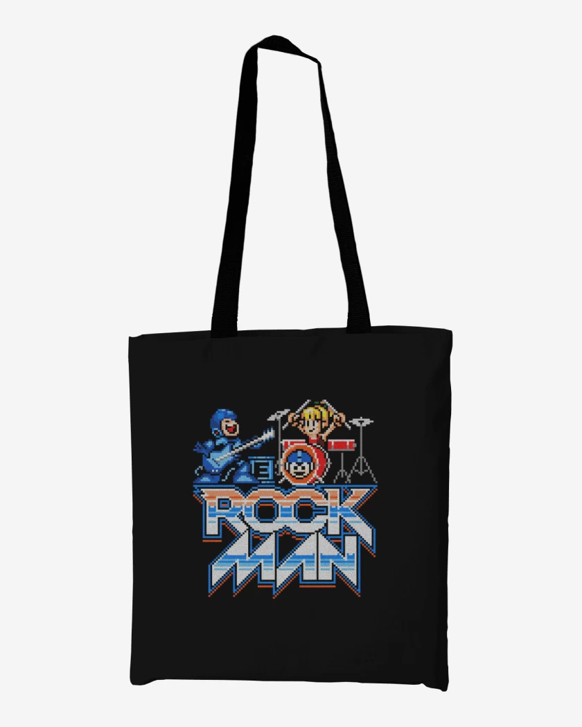 Totebag Negro de rock man!