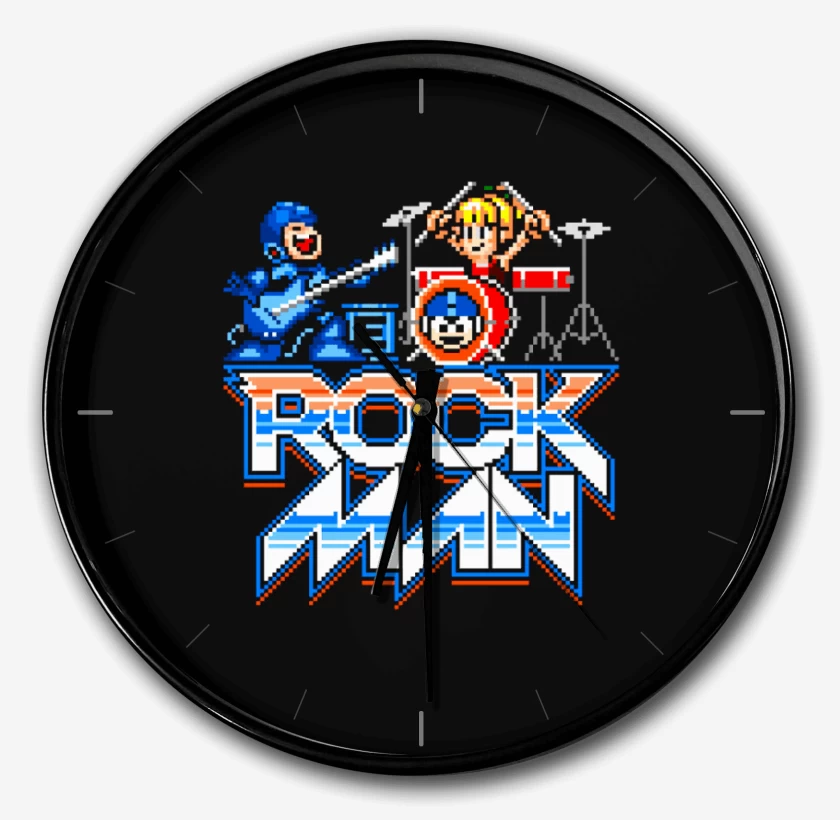 Reloj Negro de rock man!