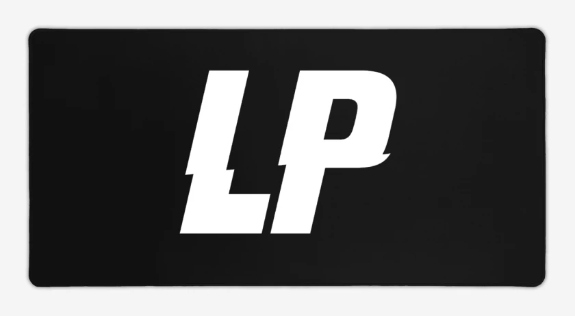 Mouse pad Gamer Negro de Laura Pergolizzi