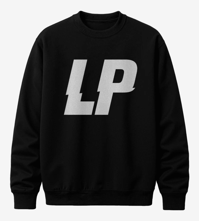Poleron polo Negro de Laura Pergolizzi