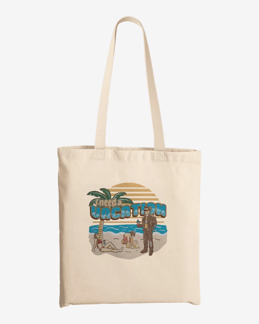 Totebag Necesito Vacaciones 