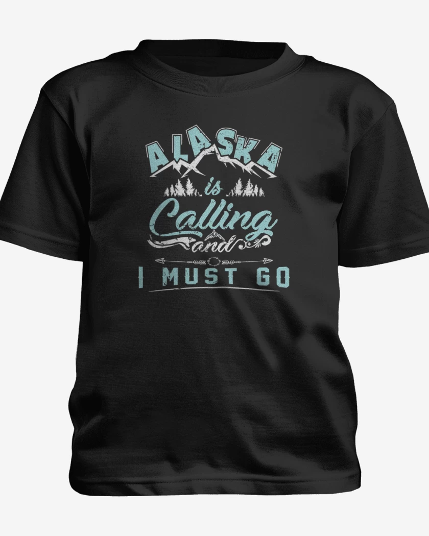 Polera de niño Negro de Alaska 