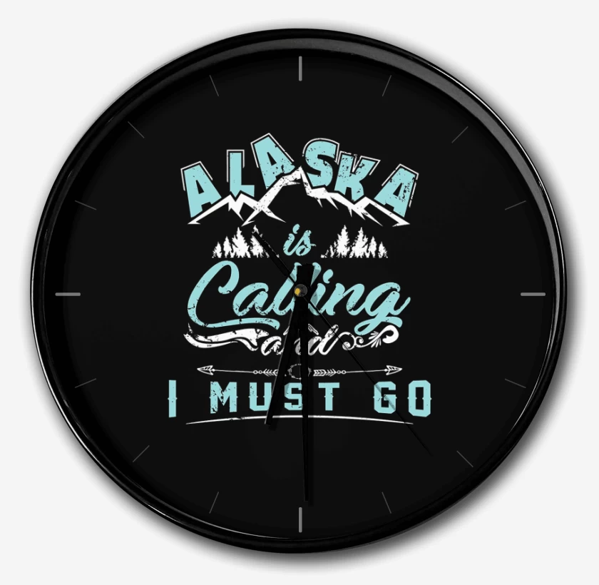 Reloj Negro de Alaska 