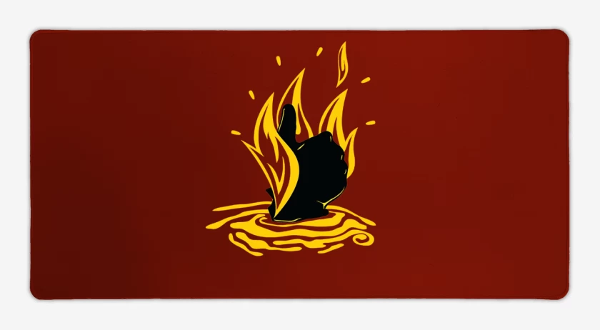 Mouse pad Gamer Te ordeno que no te vayas 
