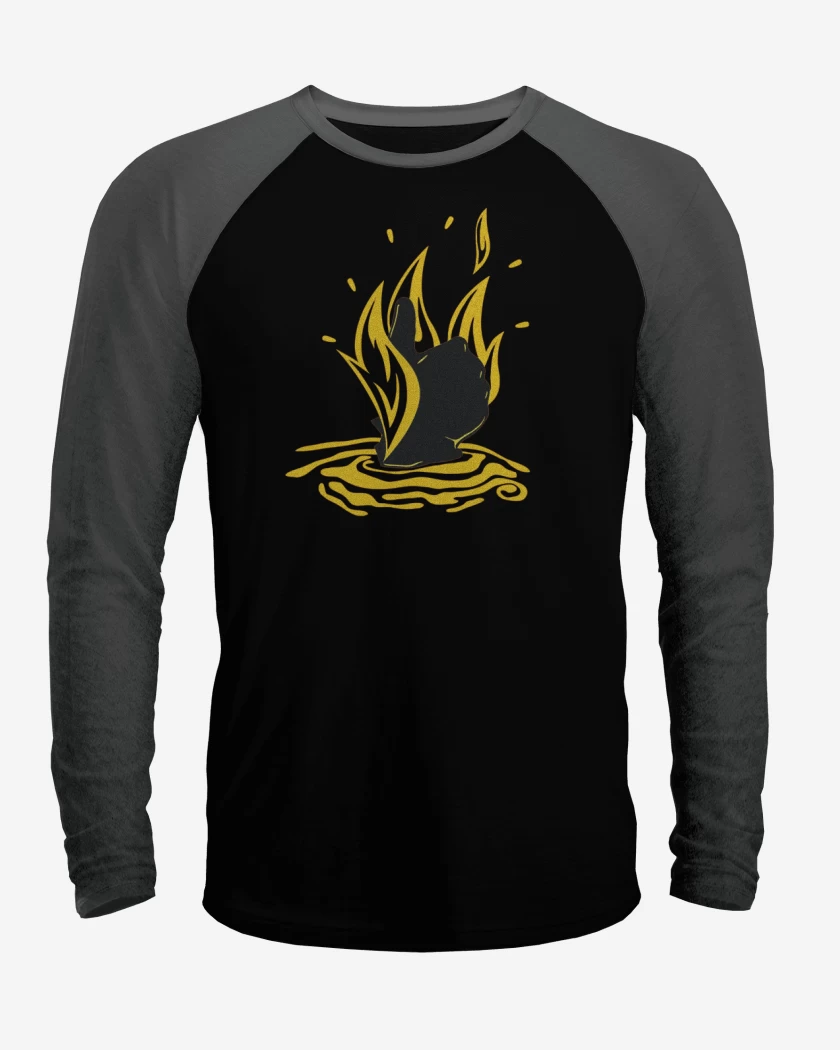 Polera Raglan Te ordeno que no te vayas 