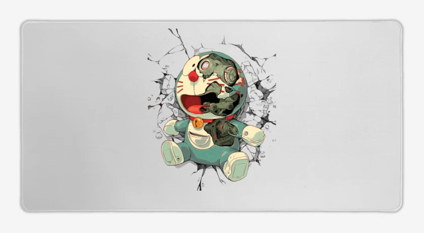 Mouse pad Gamer Blanco de Cosmic Cat