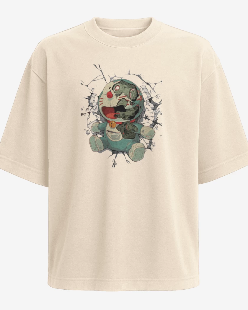 Polera Oversize Cosmic Cat