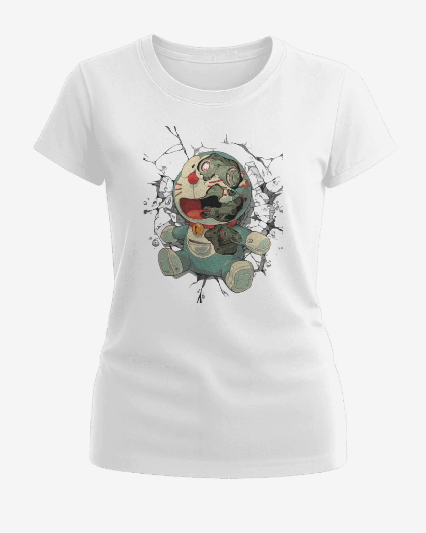 Polera de Mujer Blanco de Cosmic Cat