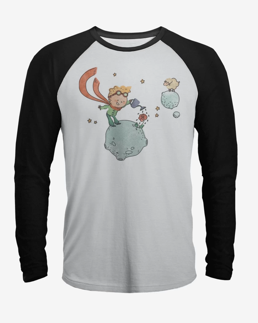 Polera Raglan El principito agricultor
