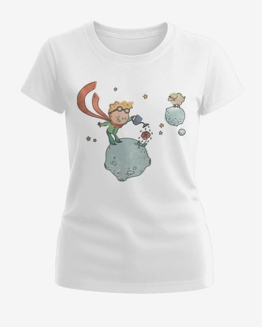 Polera de Mujer El principito agricultor