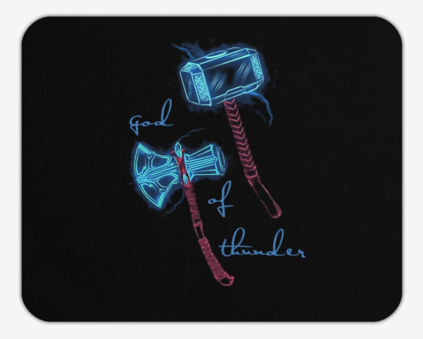 Mousepad God of Thunder 