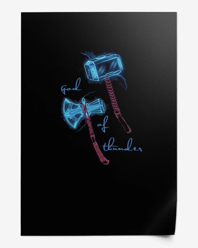 Print God of Thunder 