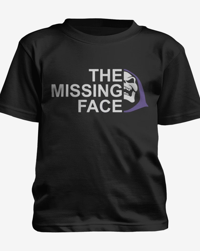 Polera de niño Negro de The Missing Face