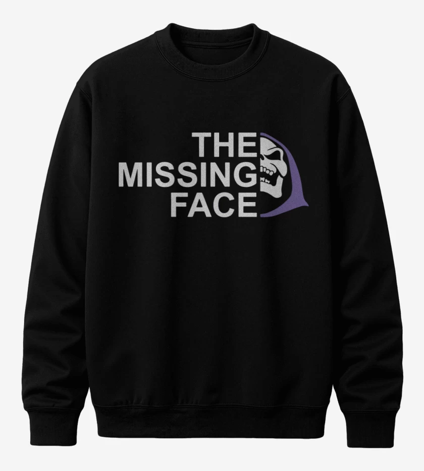 Poleron polo Negro de The Missing Face