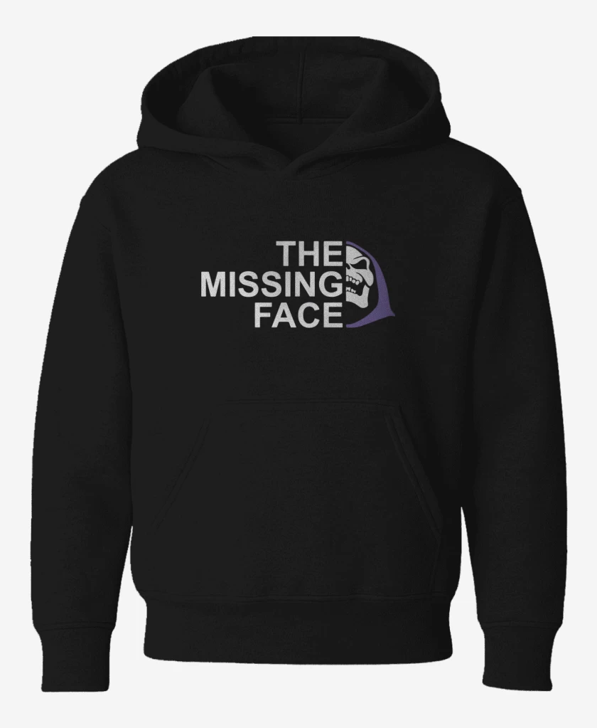 Poleron de niño Negro de The Missing Face
