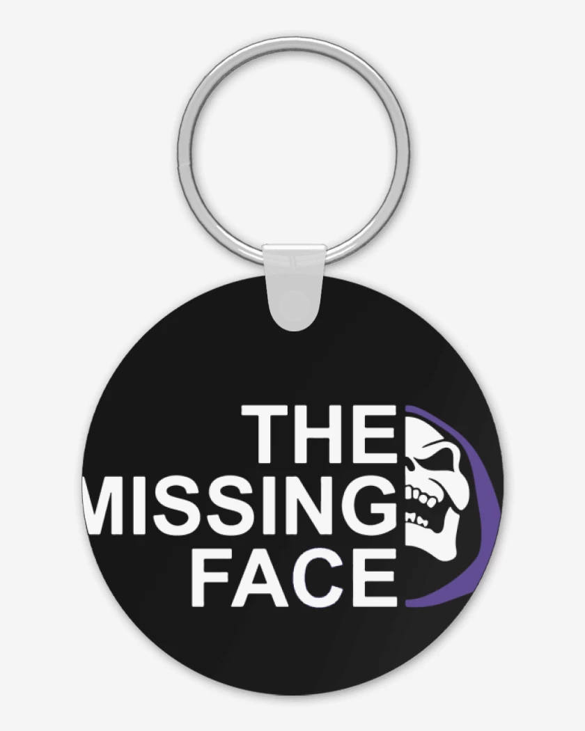 Llavero Negro de The Missing Face